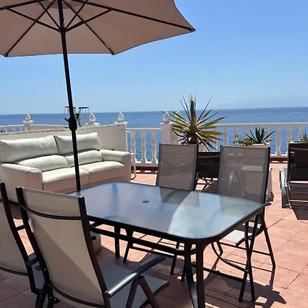 1st Line Sea View & Rooftop - Arena Apartment Puerto de Santiago (Tenerife)