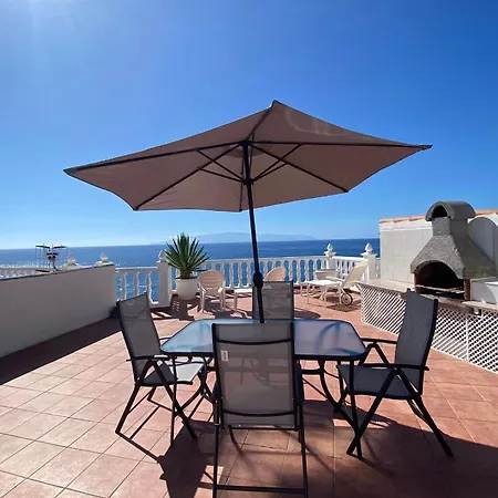 1st Line Sea View & Rooftop - Arena Apartment Puerto de Santiago (Tenerife)