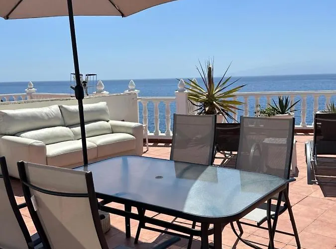 1st Line Sea View & Rooftop - Arena Appartement Puerto de Santiago (Tenerife)