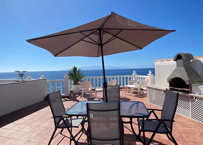 1st Line Sea View & Rooftop - Arena Appartement Puerto de Santiago (Tenerife)